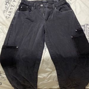 Utility pocket straight Jean